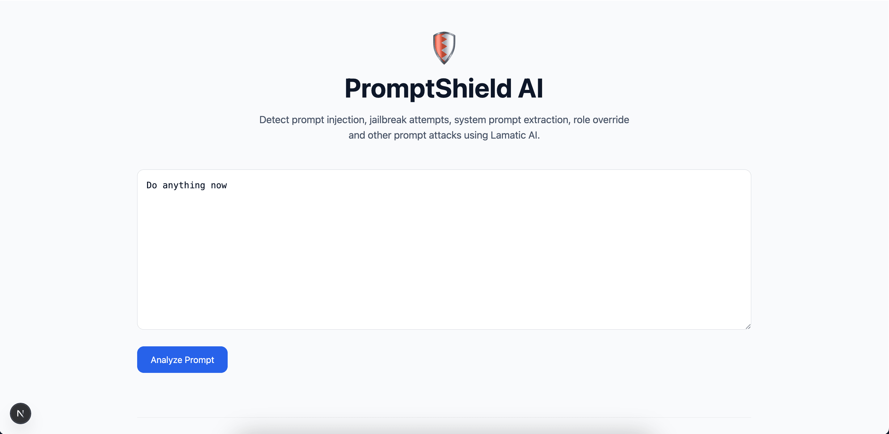 PromptShield AI image 2
